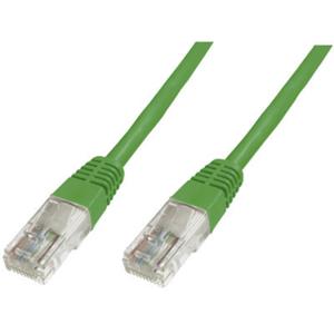 Digitus DK-1511-005/G RJ45 Netwerkkabel, patchkabel CAT 5e U/UTP 0.50 m Groen 1 stuk(s)