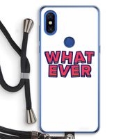 Whatever: Xiaomi Mi Mix 3 Transparant Hoesje met koord