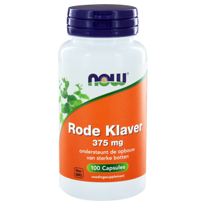 NOW Rode Klaver 375mg Capsules 100st