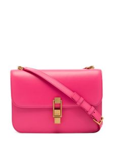 Saint Laurent sac porté épaule Le Carré en cuir - Rose