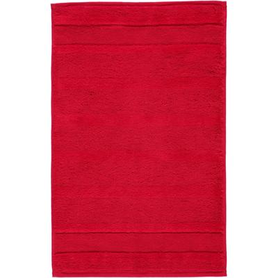 Cawö Cawö Noblesse2 Uni Gastendoekje 30x50 Rood