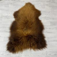 Schapenvacht Scandinavian bruin 120x80cm L