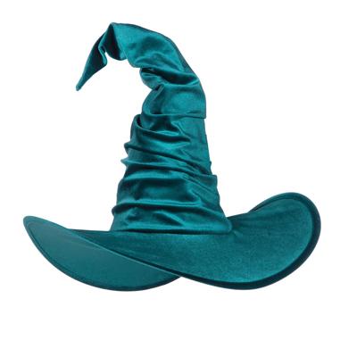Heksenhoed groen velvet