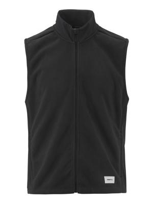 Craft Subz Fleece hardloopvest mouwloos zwart heren M