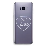 Best heart pastel: Samsung Galaxy S8 Plus Transparant Hoesje