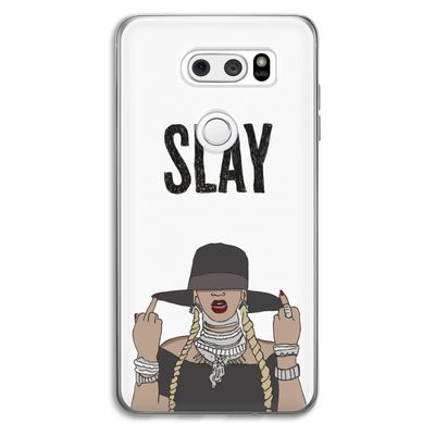 Slay All Day: LG V30 Transparant Hoesje