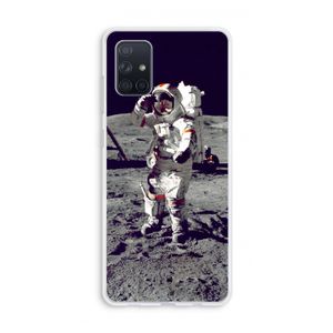Spaceman: Galaxy A71 Transparant Hoesje