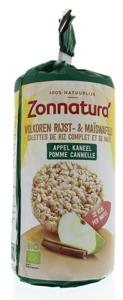 Zonnatura Rijstwafel appel kaneel bio
