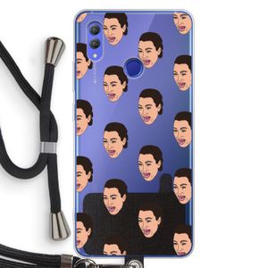 Ugly Cry Call: Honor Note 10 Transparant Hoesje met koord