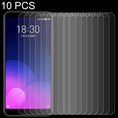 10 stuks 0 26 mm 9 H oppervlaktehardheid 2.5D volledig scherm getemperd glas Film voor Meizu M6T
