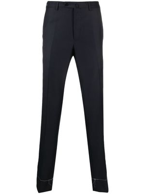 Caruso pantalon en laine à coupe skinny - Bleu