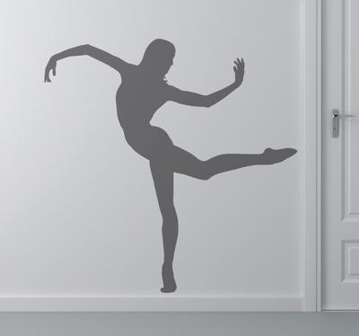 Muursticker Elegante Danseres