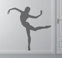 Muursticker Elegante Danseres