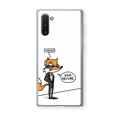 GSM secure: Samsung Galaxy Note 10 Transparant Hoesje
