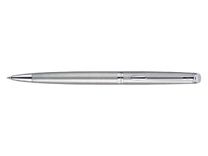 Balpen Waterman HÃƒÆ’Ã‚Â©misphÃƒÆ’Ã‚Â¨re stainless steel CT medium