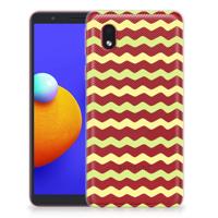 Samsung Galaxy A01 Core | TPU bumper | Waves Yellow