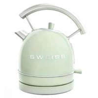 Vintage Waterkoker - SWEISS - KTL7 - 2200 W - 1,8 L - 360° Voet - Groen