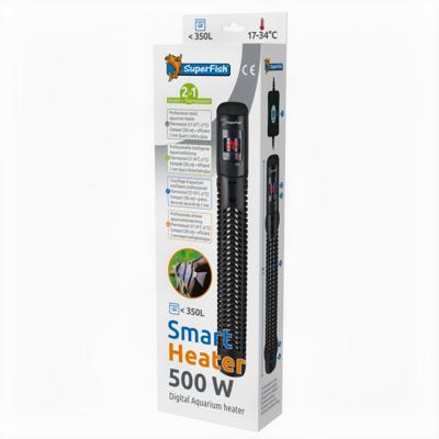 Superfish Smart Heater 500W - Digitale Aquariumverwarming met Compact Design en Precisie Thermostaat