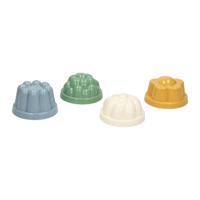 Cavallino pastel zandvormen, 4st.