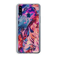 Pink Orchard: Samsung Galaxy A20s Transparant Hoesje