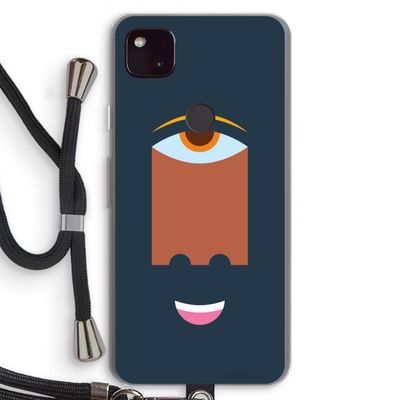 Mono M: Pixel 4a 5G Transparant Hoesje met koord