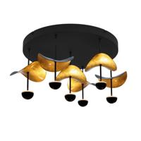 Stars of Light Design plafondlampDracera zwart met goud - 390411