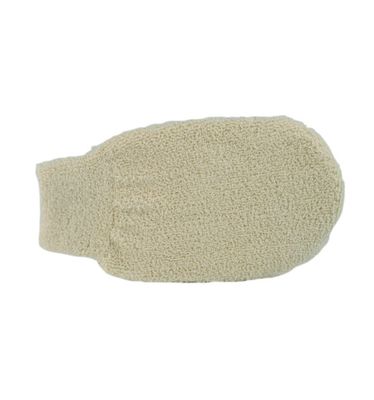 Scrub handschoen bio katoen