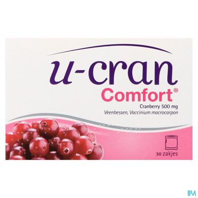 U-Cran Comfort Voedingssupplement Urinair Comfort 30 Poederzakjes