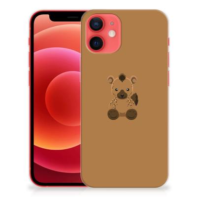 iPhone 12 Mini Telefoonhoesje met Naam Baby Hyena iPhone 12 Mini Telefoonhoesje met Naam Baby Hyena