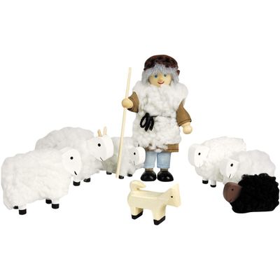 poppenhuis herder + schapen