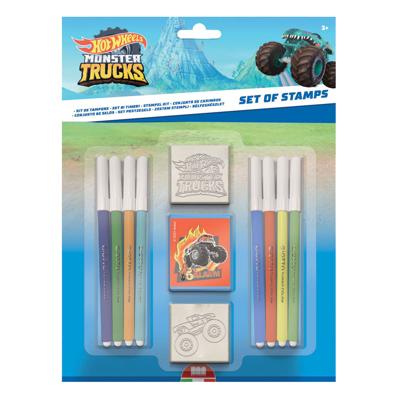 Multiprint Hot wheels stempelset, 11dlg.
