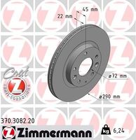 Remschijf Coat Z 370308220