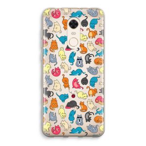 Kleurrijke katten: Xiaomi Redmi 5 Transparant Hoesje