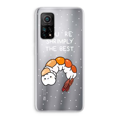 You're Shrimply The Best: Xiaomi Mi 10T 5G Transparant Hoesje