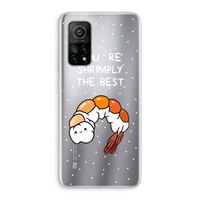 You're Shrimply The Best: Xiaomi Mi 10T 5G Transparant Hoesje