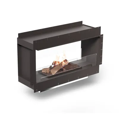 Forma 1200 Tunnel - Ingebouwde Tunnel Bio-ethanolhaard met FLA4 990 Logs-brander