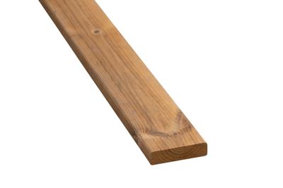 Thermisch Vuren X-clip systeem Geschaafd Ronde Hoek 20x64x3000 mm