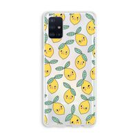 Citroenen: Galaxy A51 4G Transparant Hoesje