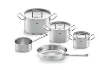 Fissler Original Profi Collection 2022 - 5 Delig - Steelpan en koekenpan - RVS deksels - thumbnail