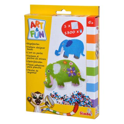 Simba Art & fun strijkkralen dieren set