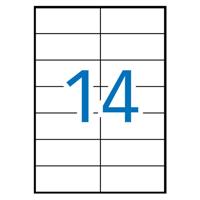 Apli laser A4 etiketten 105x42,4mm 1.400