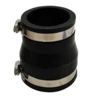 Air Aqua Flexibele Verloopsok Mof 75x63mm - Weerbestendig Rubber voor Vijverbuizen