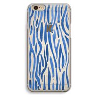 Blauwe nerven: iPhone 6 / 6S Transparant Hoesje
