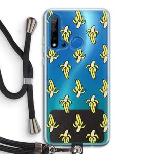 Bananas: Huawei P20 Lite (2019) Transparant Hoesje met koord