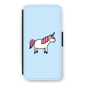Eenhoorn: iPhone 12 Pro Max Flip Hoesje