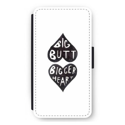 Big butt bigger heart: iPhone 12 mini Flip Hoesje