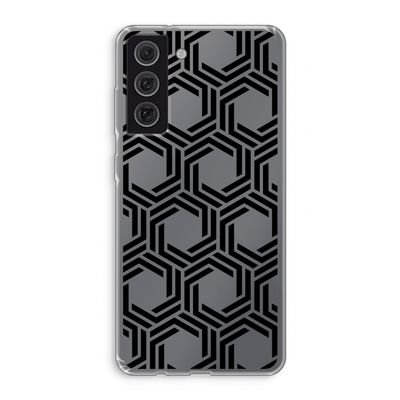 Geometrisch patroon: Samsung Galaxy S21 FE Transparant Hoesje