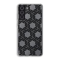 Geometrisch patroon: Samsung Galaxy S21 FE Transparant Hoesje