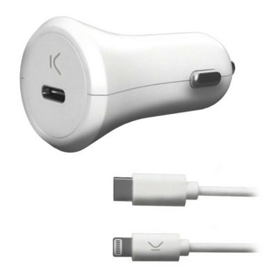 USB-Oplader voor Auto's KSIX Apple-compatible 18W