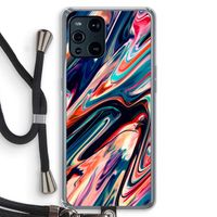 Quantum Being: Oppo Find X3 Transparant Hoesje met koord
